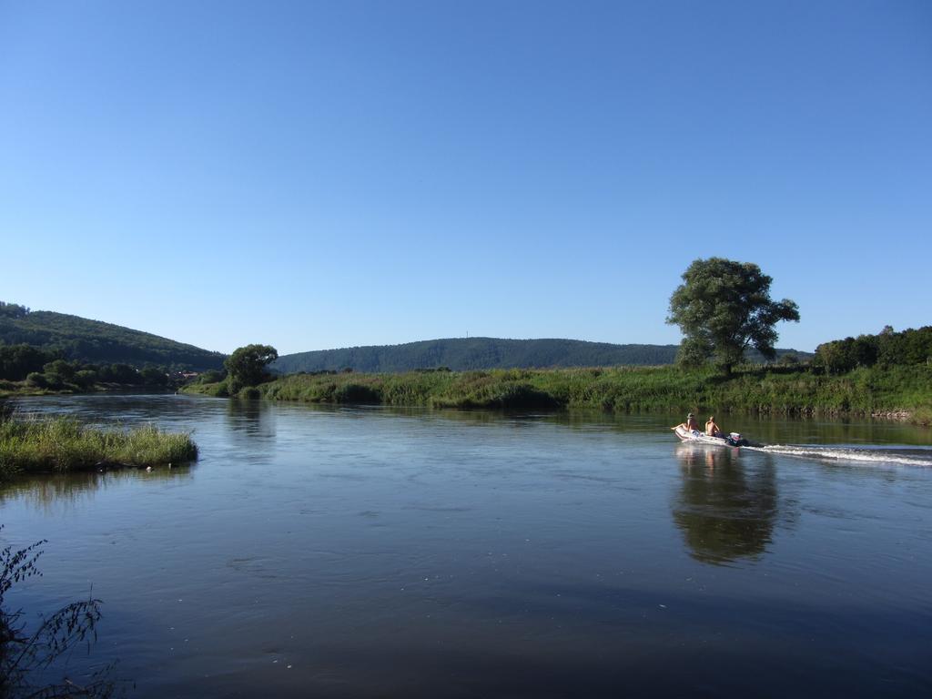 Gasthaus Zum Lindenwirt Oberweser Eksteriør billede
