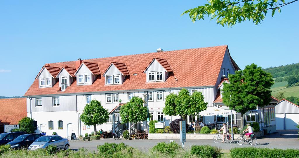 Gasthaus Zum Lindenwirt Hotel Oberweser Eksteriør billede