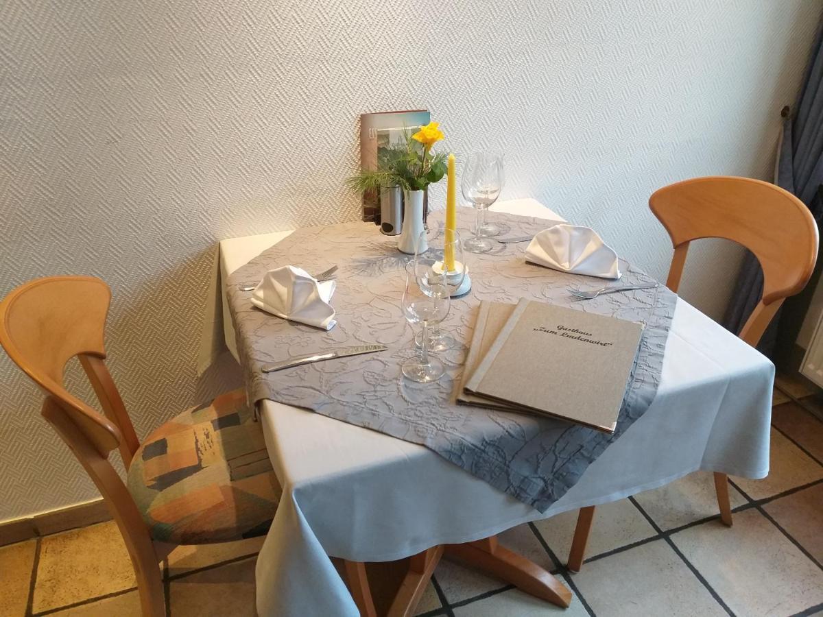 Gasthaus Zum Lindenwirt Oberweser Eksteriør billede